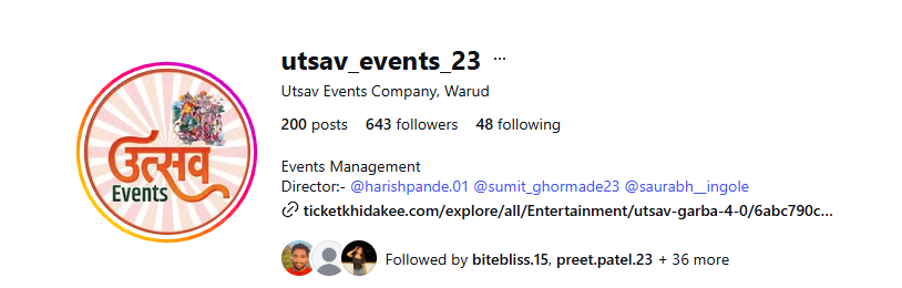 Utsav Events Company, Warud (Event Management Partner)