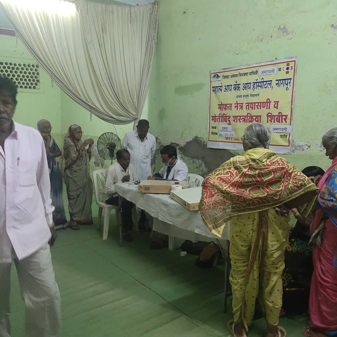 Annual Community Health Camp Serves Over 350 Families in Warud